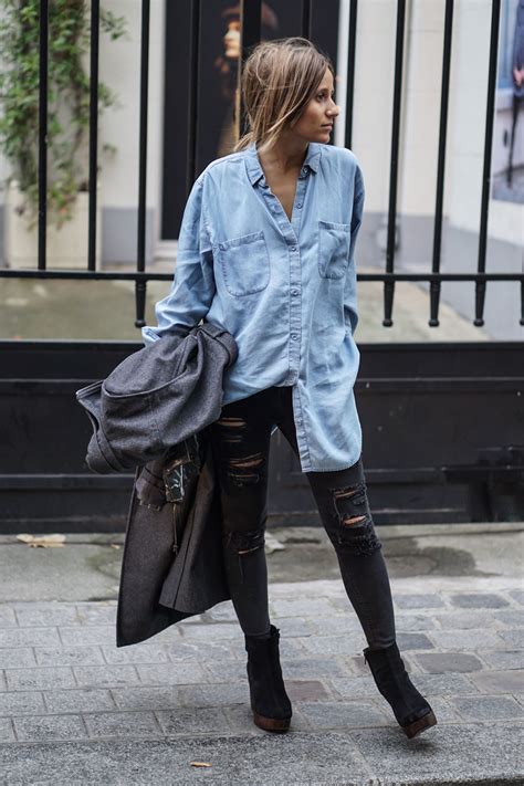 How To Wear Your Oversized Shirt Outfitmag