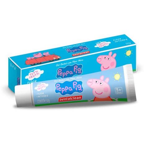 Pasta De Dente Peppa Pig G Gel Dental Infantil Shopee Brasil