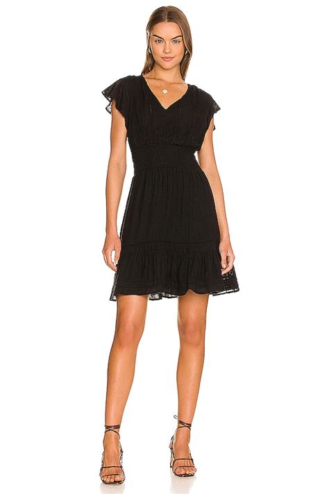 Rails Tara Mini Dress In Black Lace Detail Revolve