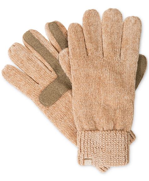 Isotoner Signature Isotoner Women S Solid Chenille Knit Smartouch® Gloves Macy S