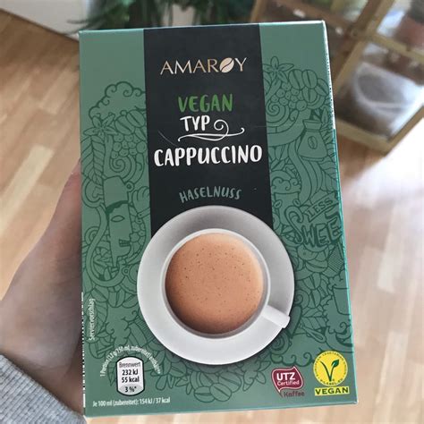 Amaroy Vegan Typ Cappuccino Haselnuss Reviews Abillion