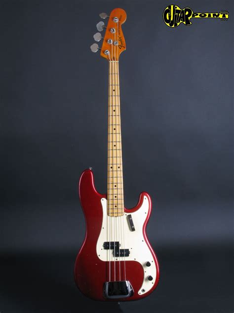 Contrabaixo Fender Precision Bass Vintera 50s Vermelho Bag Fender Dakota Red 354