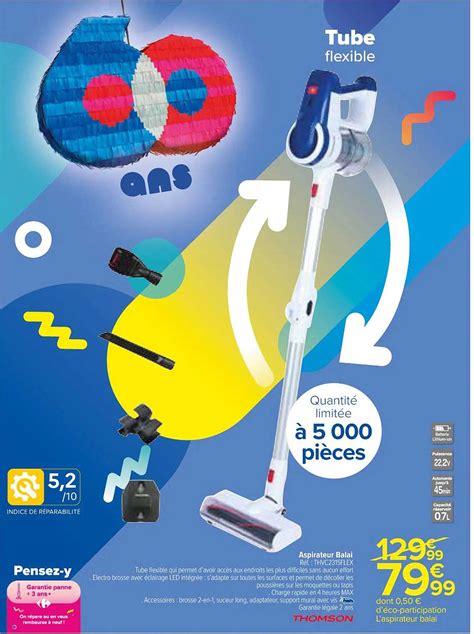 Promo Aspirateur Balai Chez Carrefour Market ICatalogue Fr