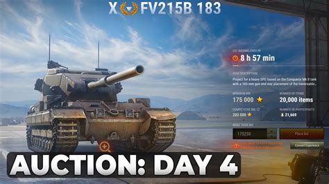 Wot Auction Day Fv B Youtube