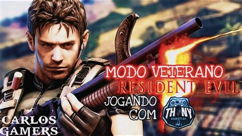 LIVE ZERANDO RESIDENT EVIL 5 NO VETERANO COOP THONYGAMEPLAY AO