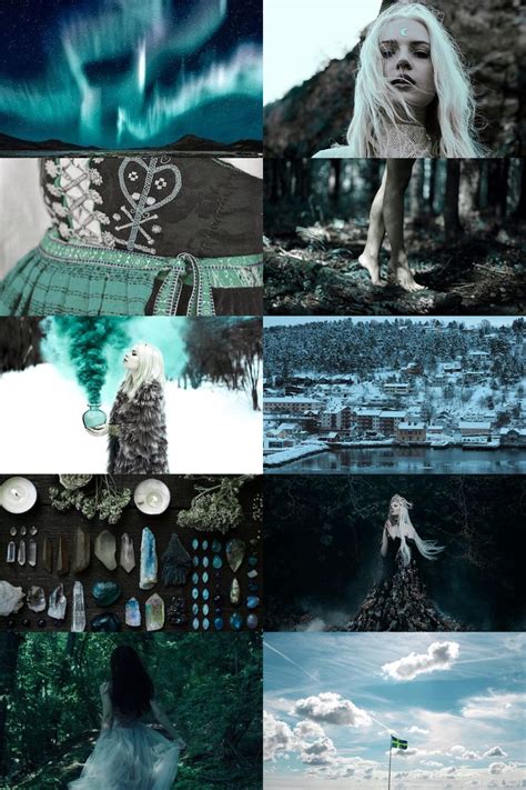 Swedish Witch Aesthetic Skogsrå Witch Aesthetic Witch Fantasy Art