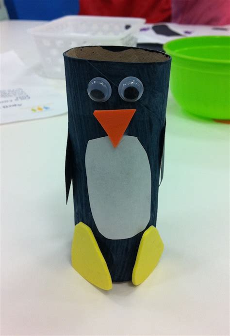 momstown Winnipeg: Penguin Toilet Paper Roll Craft