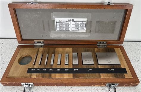 Mitutoyo Gauge Block Set Bm Off