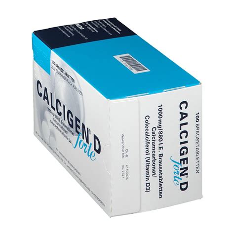 Calcigen D Forte Mg I E Brausetabletten St Shop Apotheke