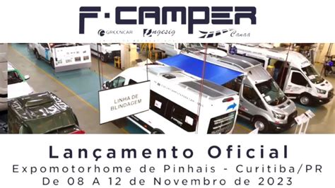 F CAMPER MOTORHOME AGORA TEM DATA DE LANÇAMENTO MARCADA YouTube