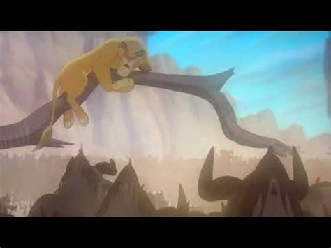 Lion king the stampede and mufasa’s death French - YouTube