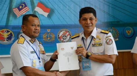 Bakamla Ri Bersama Delegasi Tpom Malaysia Bahas Keamanan Maritim Di Batam