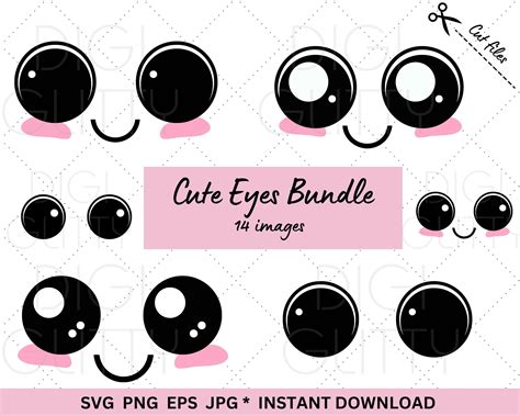 Googly Eyes Clip Art Girl