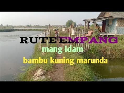 Rute Empang Mang Idam Bambu Kuning Marunda YouTube