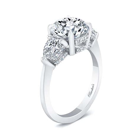 3 Carat Round Diamond Ring | Barkev's