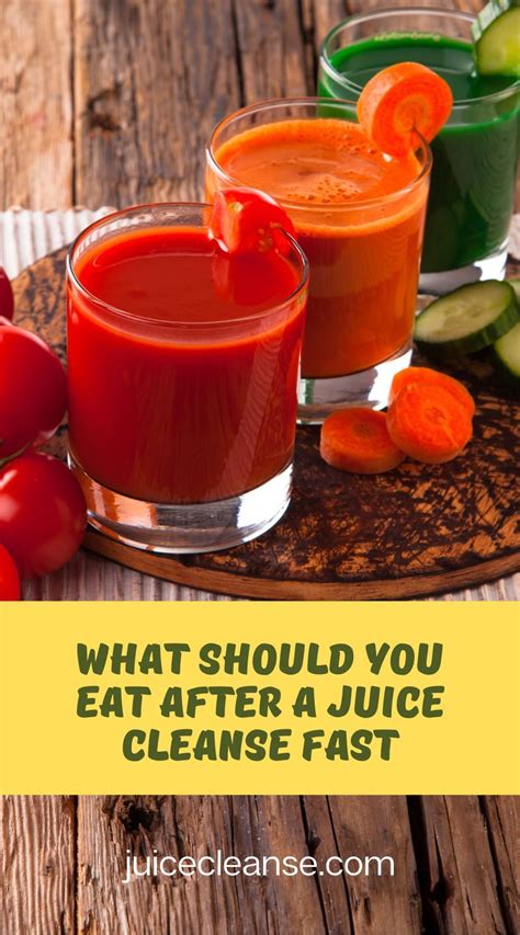 What Should You Eat After A Juice Cleanse Fast Artofit