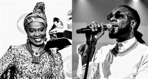 Ooops Nigerian Burna Boy Loses To Angélique Kidjo Of Beninese At