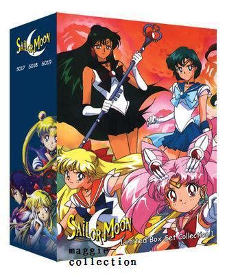 SAILOR MOON DVD BOX SET 1 (Limited Edition) Season 1-2-3 (English) Ship from USA | #410198583