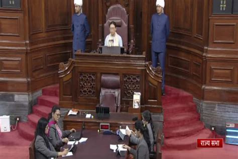 Watch Rajya Sabha Spotlights ‘naari Shakti’ As Women Occupy Chair And