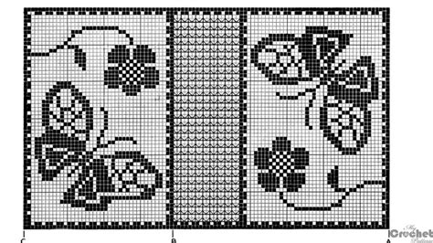 Butterfly Filet Crochet MyCrochetPattern