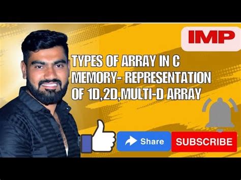 Types Of Array In C Reorientation Of One Dimensional Two Dimensional