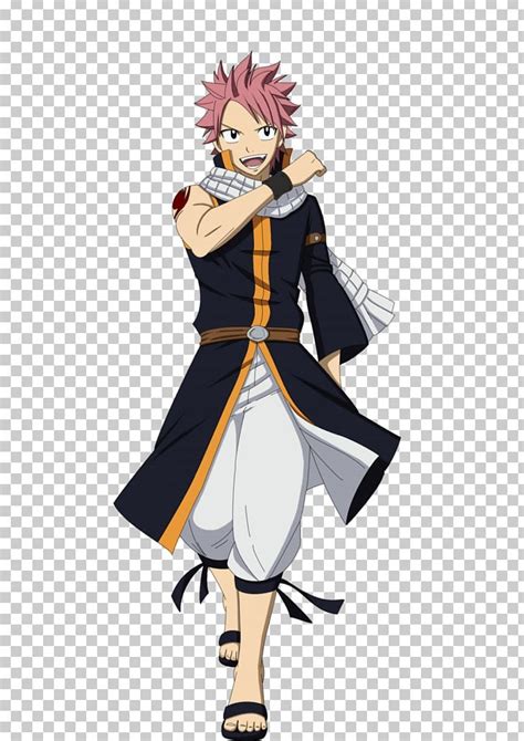 Natsu Dragneel Erza Scarlet Fairy Tail Portable Guild Costume Png