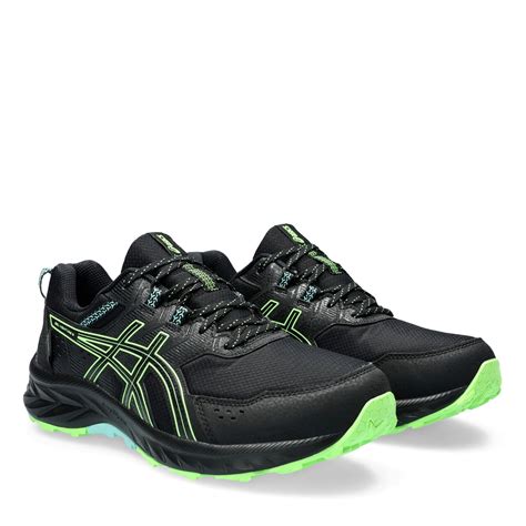 Asics Gel Venture 9 Waterproof Mens Trail Running Shoes Black