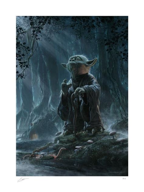 Yoda Luminous Beings Fine Art Print