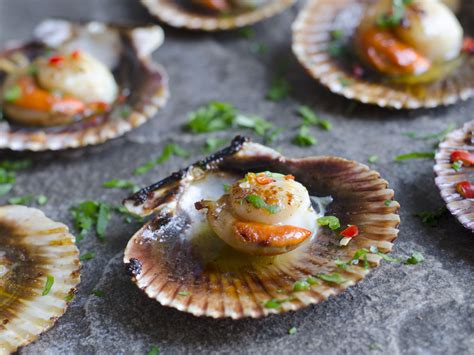 Coquilles Saint Jacques Au Noilly Prat Recette De Coquilles Saint