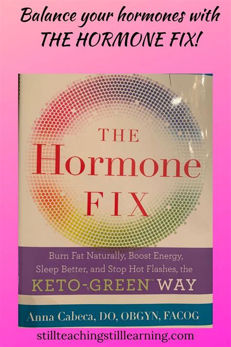 Balance Your Hormones With The Hormone Fix Hormones Boost Energy Inspirational Books