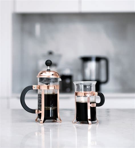 Bodum Chambord French Press Cups Ml Copper Crema