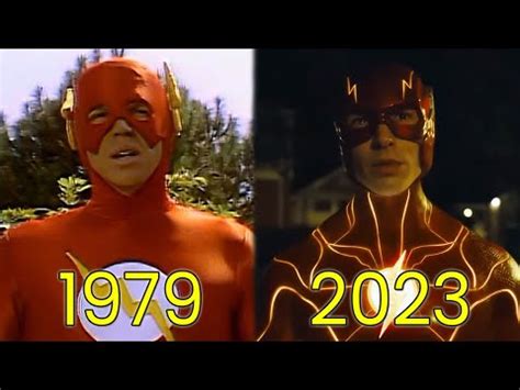 Evolution Of The Flash In Movies TV Series 1979 2023