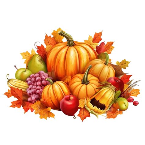 Happy Thanksgiving Day Autumn Traditional Harvest Concept Greeting Card