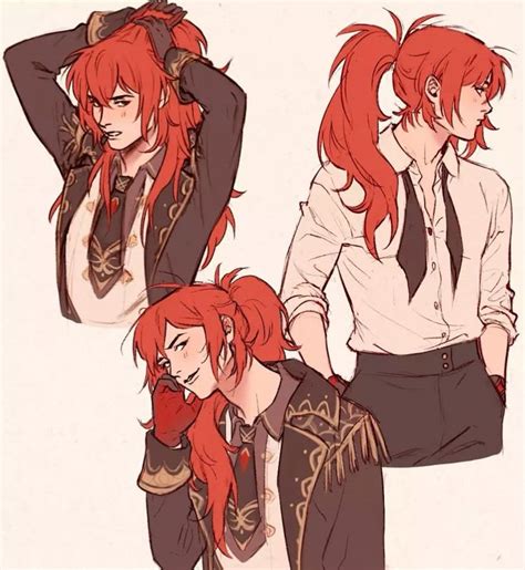 Genshin Impact Diluc Character Art Fan Art Impact