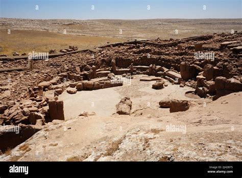 La vue de Karahan Tepec site archéologique néolithique découvert en