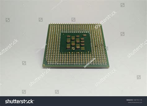 intel pentium  processor stock photo edit