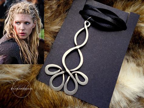 Collier vikings Inspiration Lagertha en aluminium martelé Etsy