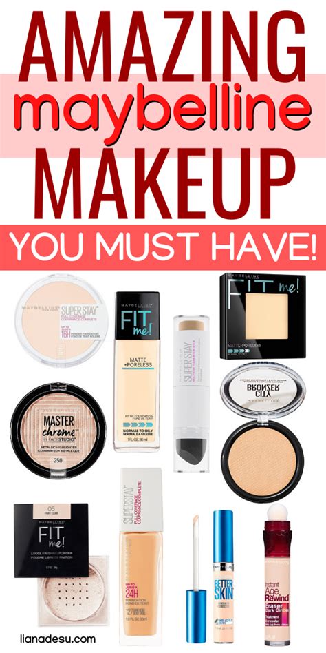 Best Of Maybelline Top 10 Products Drugstore Makeup Brands