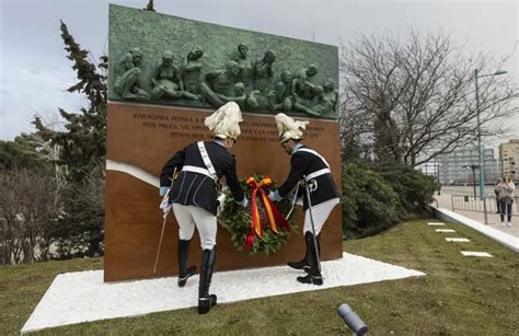 Im Genes De La Inauguraci N Del Memorial Fosa N En Zaragoza