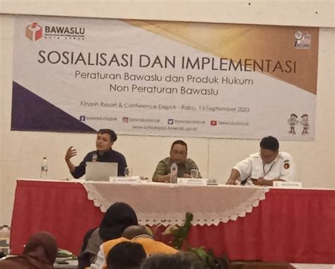 Bawaslu Depok Sosialisasikan Tertib Berselancar Di Media Sosial Kepada