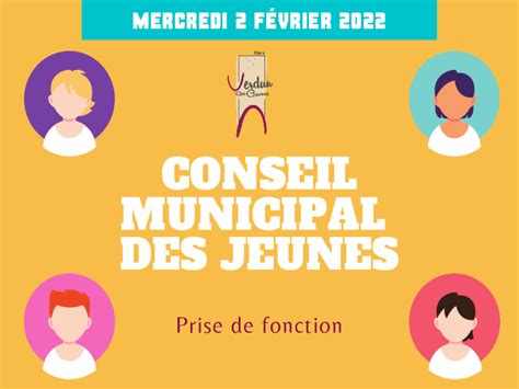 Prise De Fonction Au Conseil Municipal Des Jeunes Verdun Sur Garonne