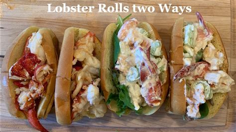 How To Make A New England Style Lobster Rolls 2 Ways Connecticut