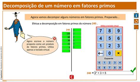 Exercicio De Decomposição Em Fatores Primos