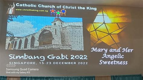 Eight Simbang Gabi Christ Of The King Church YouTube