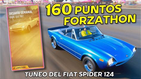 Tuneo Del Fiat Sport Spider Para Completar El Desaf O Semanal