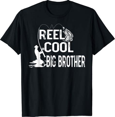 Hot Trending T Shirt With Reel Cool Big Brother Vintage Fishing Father S Day Walmart