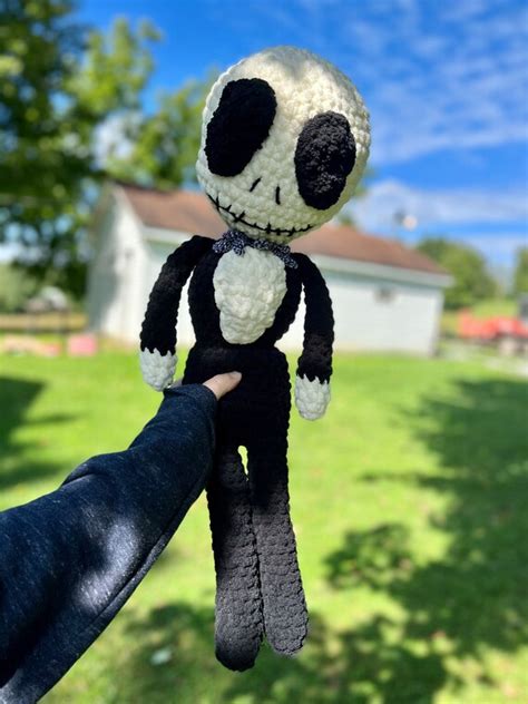 Jack Skellington Plushie - Etsy