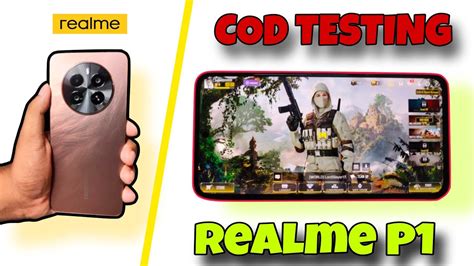 Realme P1 5G Call Of Duty Test With Fps Meter Heating Battery Test