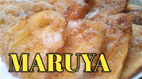 Maruya Recipe Banana Fritter Maruya Saging Pinaypay Pang