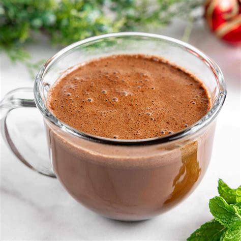 Dairy Free Peppermint Hot Cocoa Mocha Bare Life